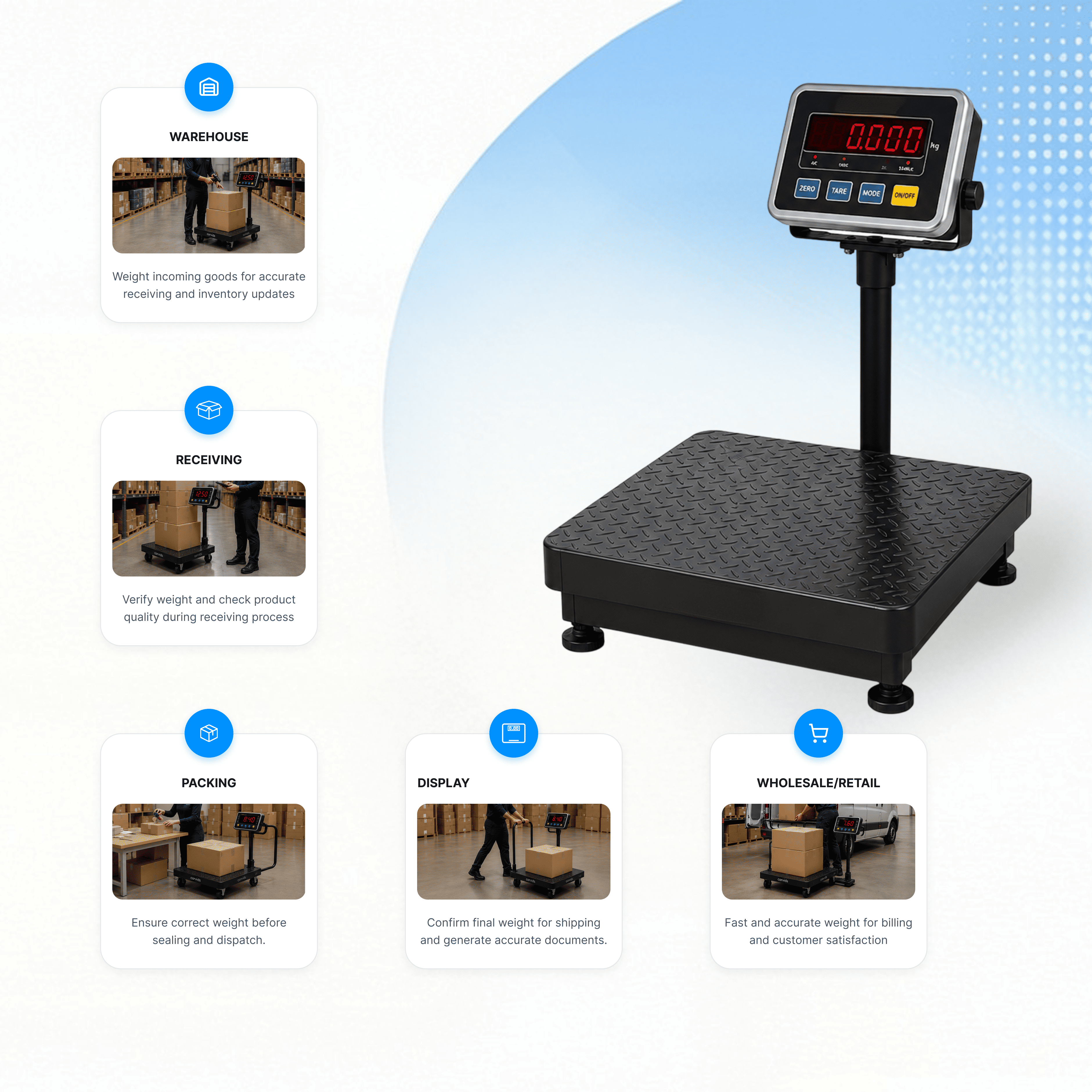 Digital Electronic Weighing Scale Weight Machine