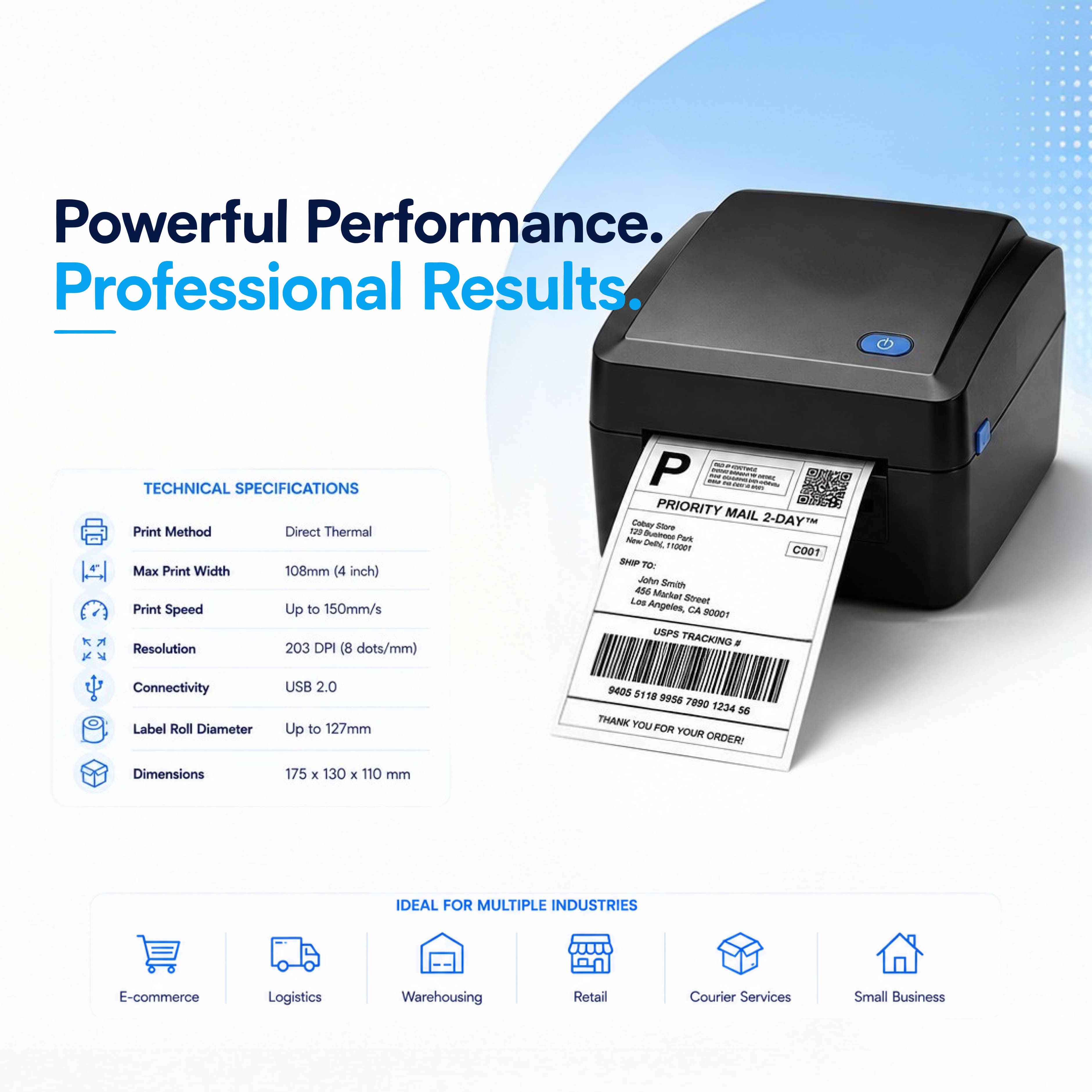 Thermal Label Printer
